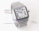 New Cartier Santos Replica White Roman Dial Mens Watches (2)_th.jpg